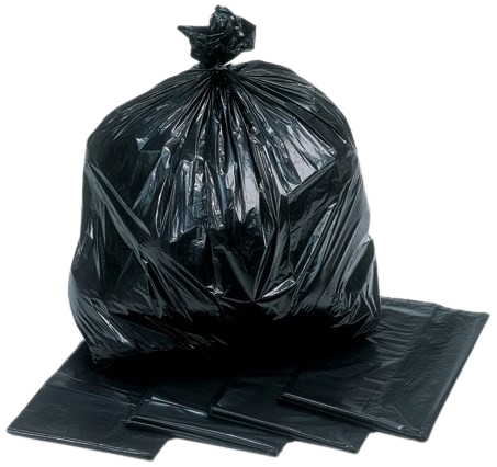 Black Extra Heavy Duty Wheelie Bin Liners - Box of 100