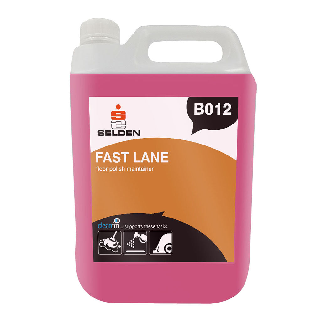 Selden Fast Lane 5 Litre - Floor Cleaner Polish Maintainer B012