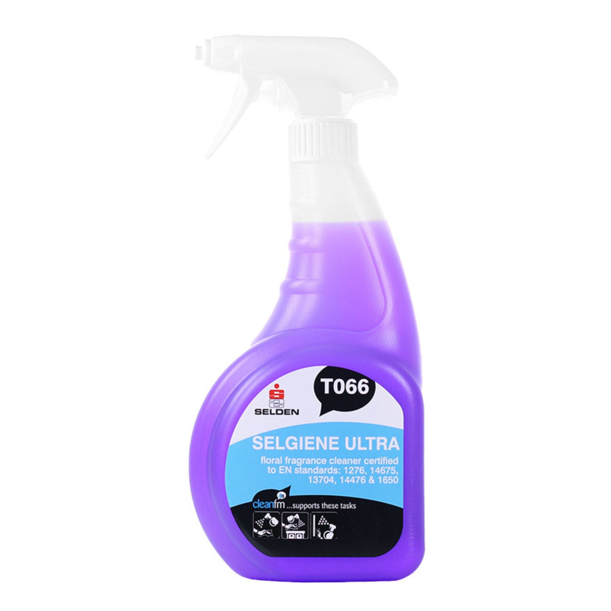 Selden Selgiene Ultra 750ml - Virucidal Sanitiser Cleaner T066