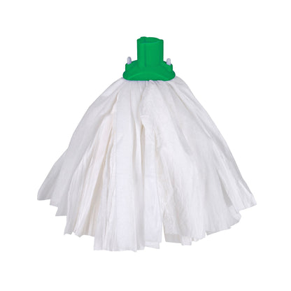 Robert Scott Big White Exel Socket Mop Large 150g  - Semi Disposable Mop Head 102201