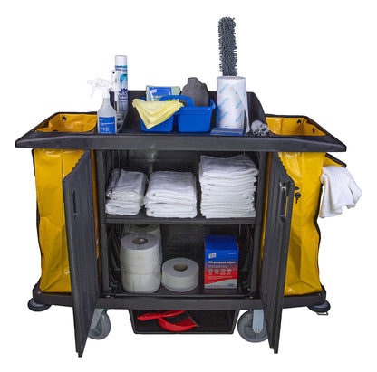 Robert Scott Housekeeping Trolley Large - Commercial Cleaning Trolley 104807