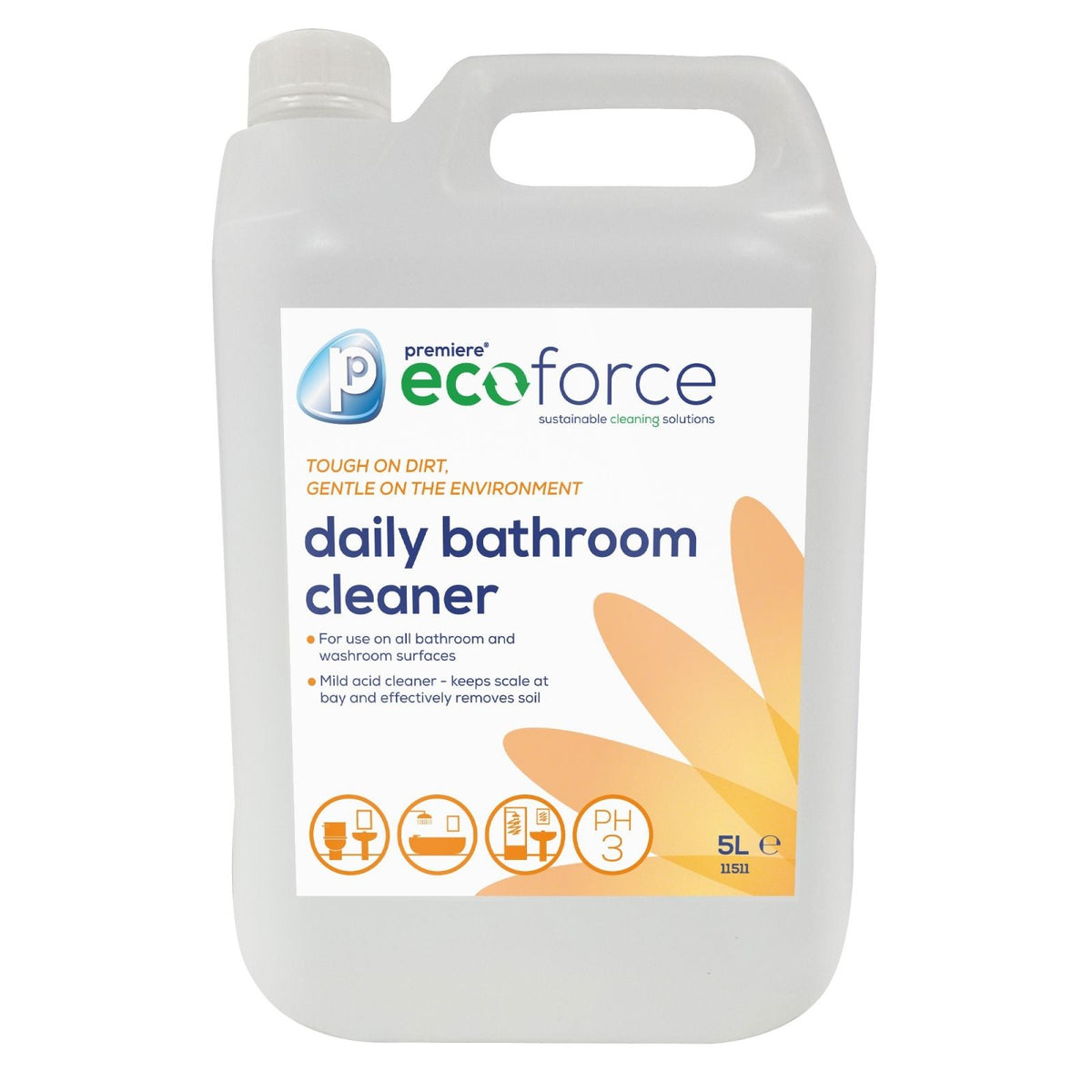 Premiere Products Ecoforce Daily Bathroom Cleaner 5 Litre 11511