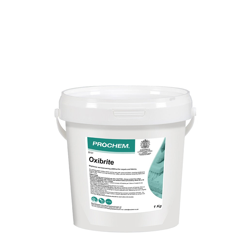 Prochem Oxibrite 1kg - Carpet Stain Remover Powder B151-02