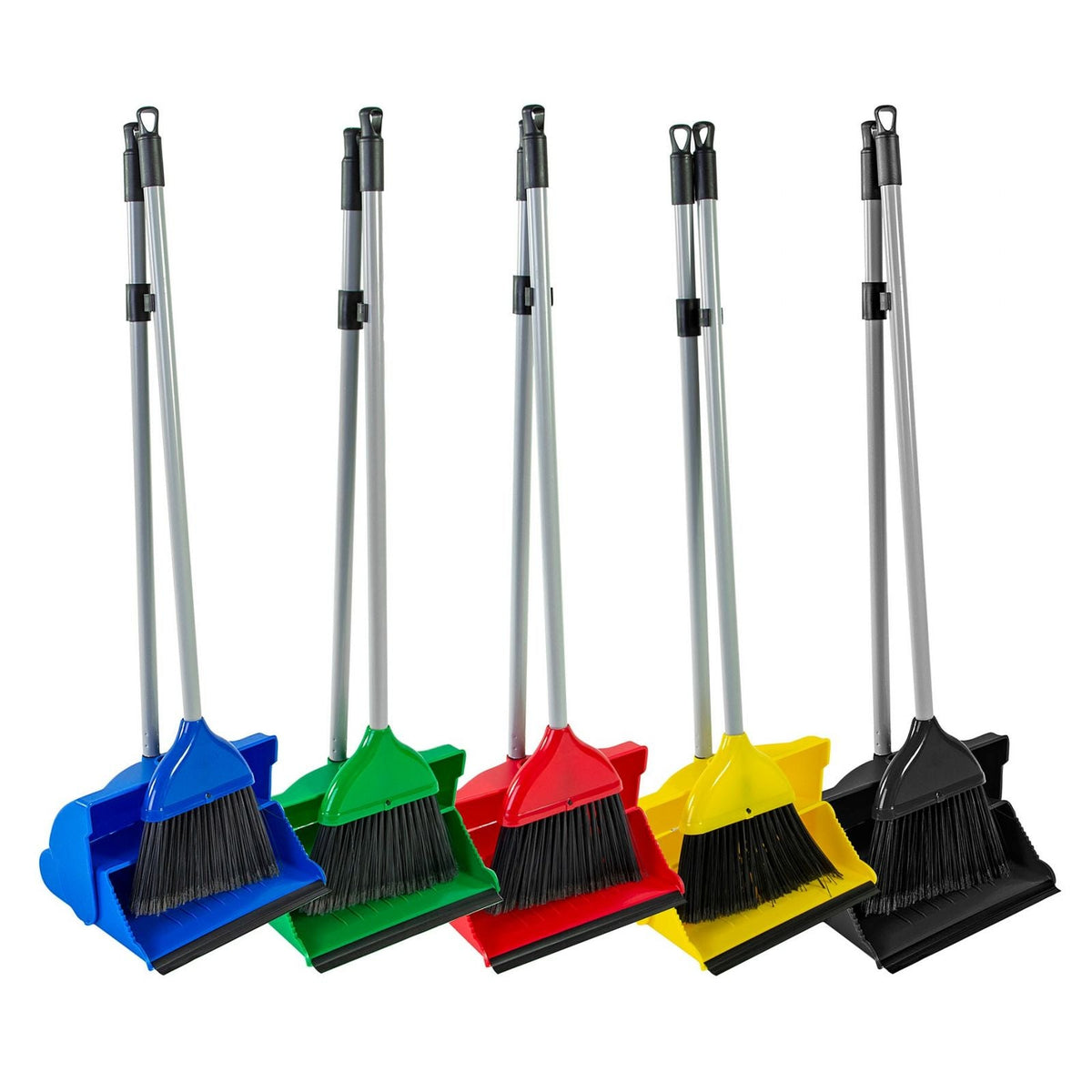 Robert Scott Long Handled Dust Pan and Brush Set 101051