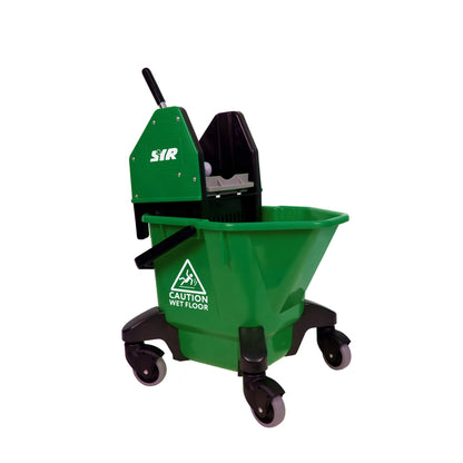 SYR TC20 Mopping Combo Bucket & Wringer 13L - Commercial Colour Coded Mop System