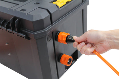 skyVac skyScraper Soft Wash Pump Box  - For Roof Cleaning & Chemical Application
