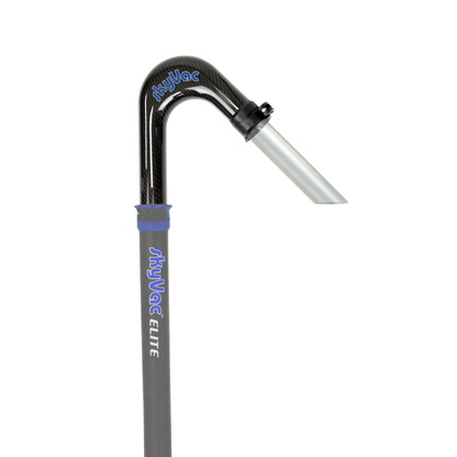 skyVac Hairpin Neck Tool Holder - Gutter Vacuum Attachment Airflow Connector