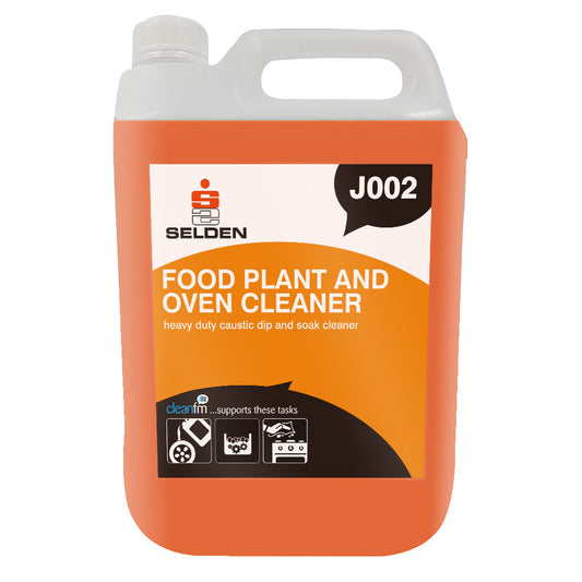 Selden Food Plant & Oven Cleaner 5 Litre - Heavy Duty Degreaser J002