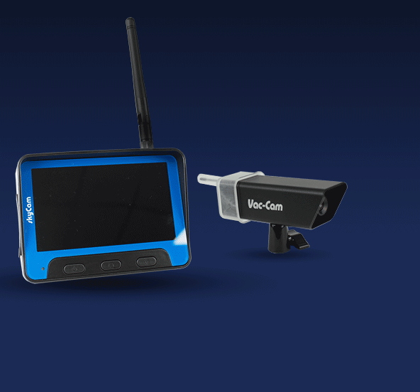 skyVac Gutter Inspection Camera -  Wireless High-Level Roof & Gutter Cleaning Camera System