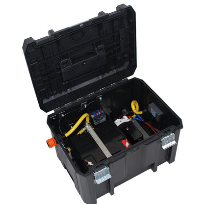 skyVac skyScraper Soft Wash Pump Box  - For Roof Cleaning & Chemical Application