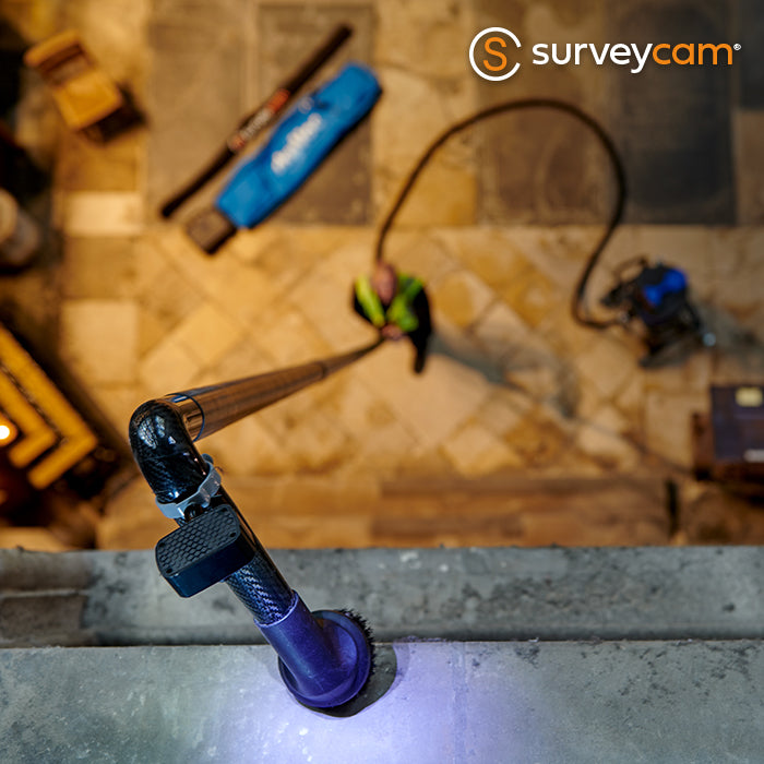 skyVac SurveyCam Inspection System - Gutter Inspection Camera