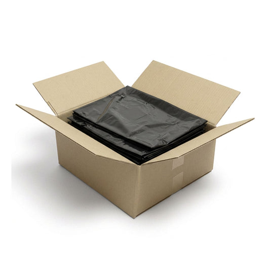 Black Extra Heavy Duty Wheelie Bin Liners - Box of 100