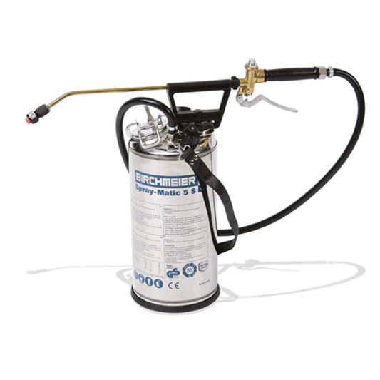 Prochem 5L Stainless Steel Pressure Pump Sprayer - Professional Chemical Sprayer CP3401