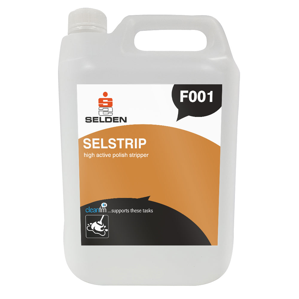 Selden Selstrip 5 Litre - High Active Floor Polish Stripper F001