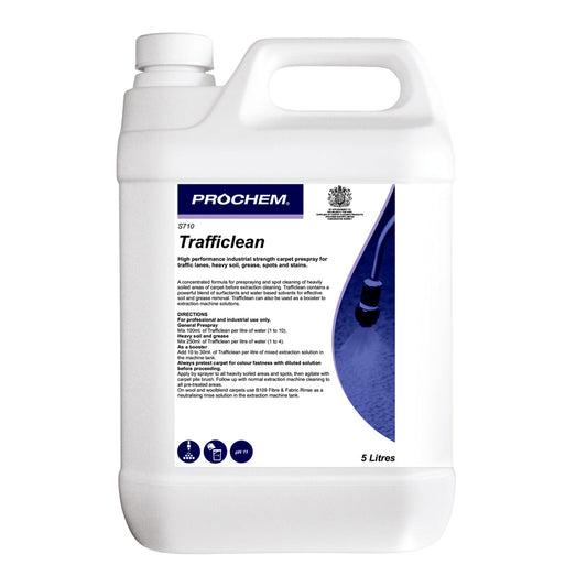 Prochem Trafficlean 5 Litre - Carpet Pre-Spray & Traffic Lane Cleaner S710-05