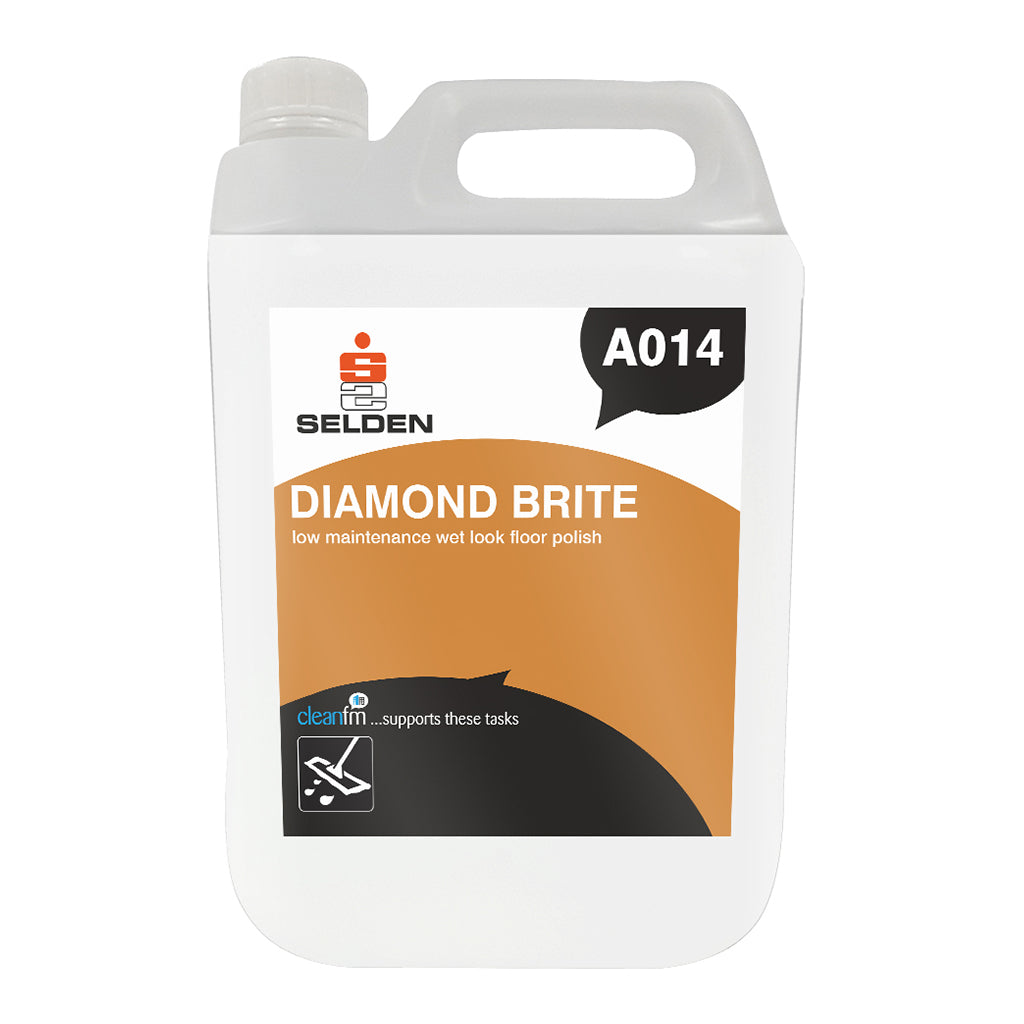 Selden Diamond Brite 5 Litre - Wet Look Floor Polish A014