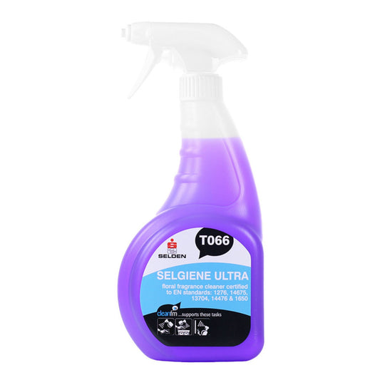 Selden Selgiene Ultra 750ml - Virucidal Sanitiser Cleaner T066
