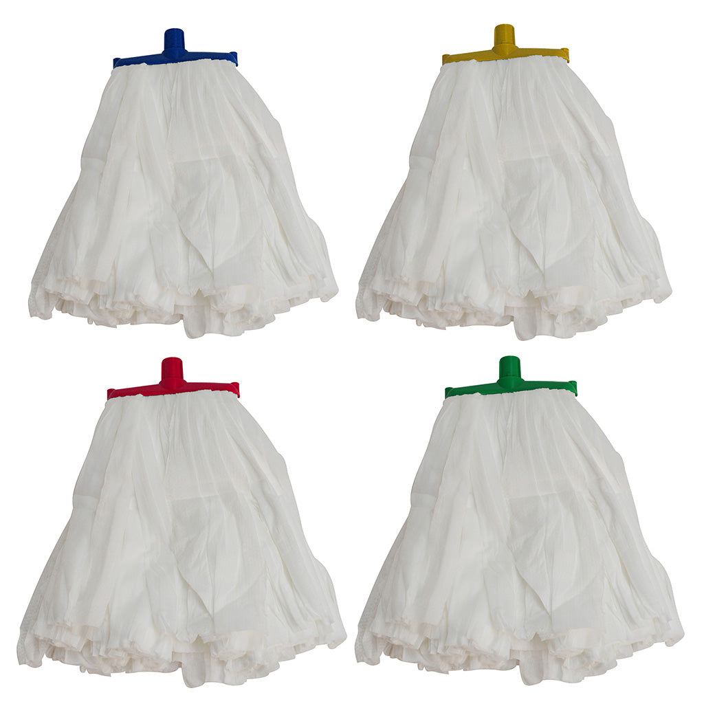 SYR Sorb Maxi Kentucky Mop Head 450g - Cut End Colour Coded Commercial Mop Head