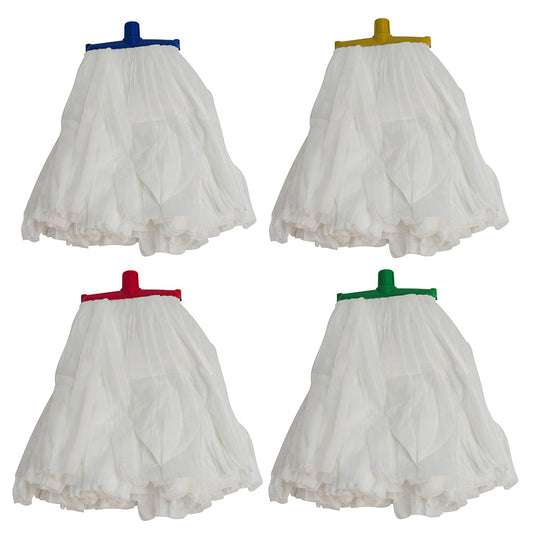 SYR Sorb Maxi Kentucky Mop Head 450g - Cut End Colour Coded Commercial Mop Head